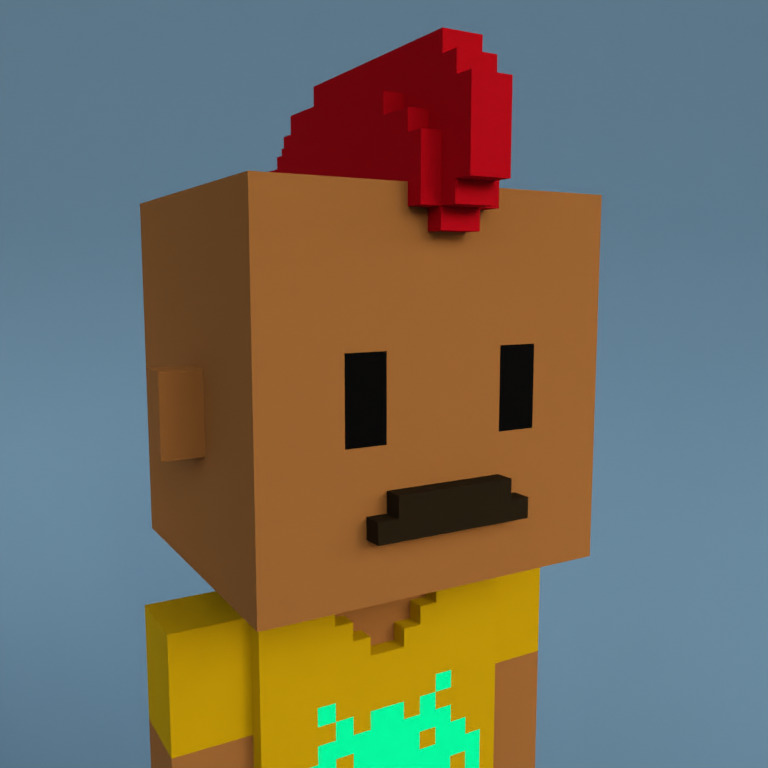 Meebit #6921 — Portrait