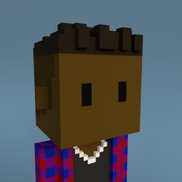 Meebit #6922 — Portrait