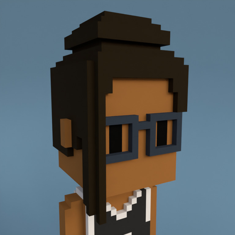 Meebit #6923 — Portrait
