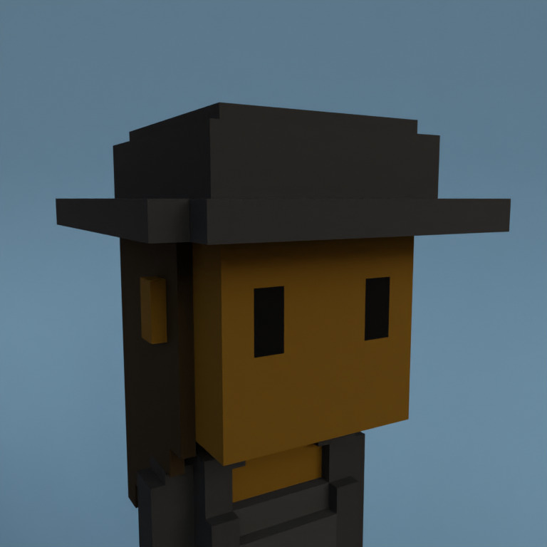 Meebit #6927 — Portrait