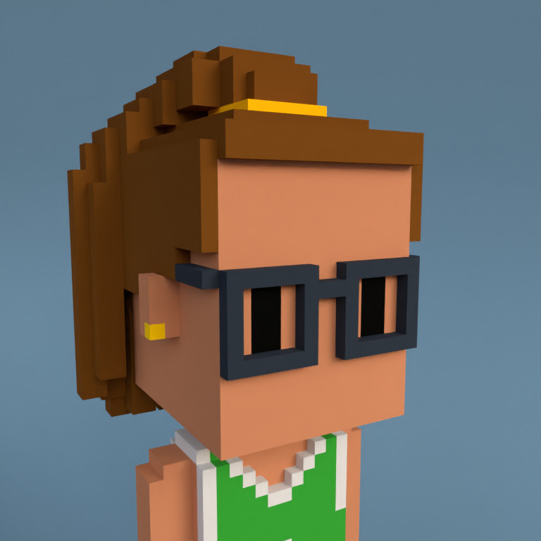 Meebit #6929 — Portrait