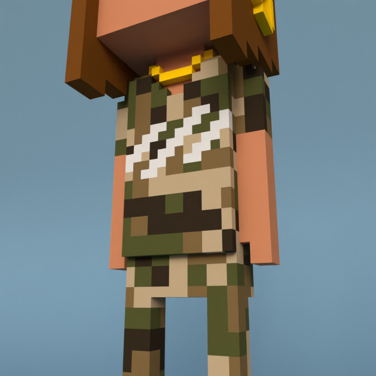 Meebit #6931 — Outfit