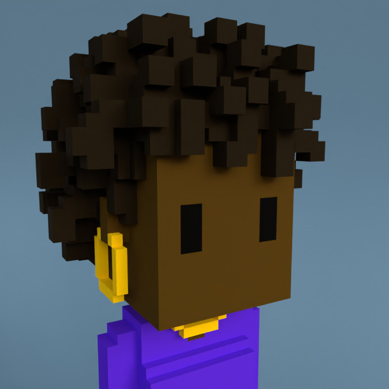 Meebit #6932 — Portrait