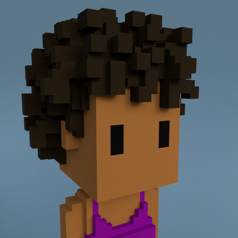Meebit #6936 — Portrait