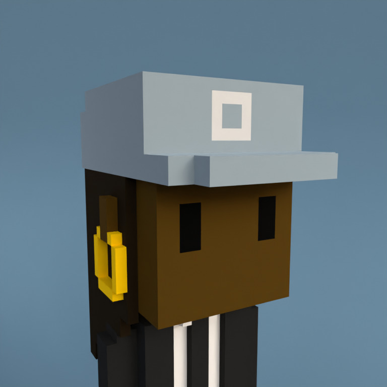 Meebit #6944 — Portrait