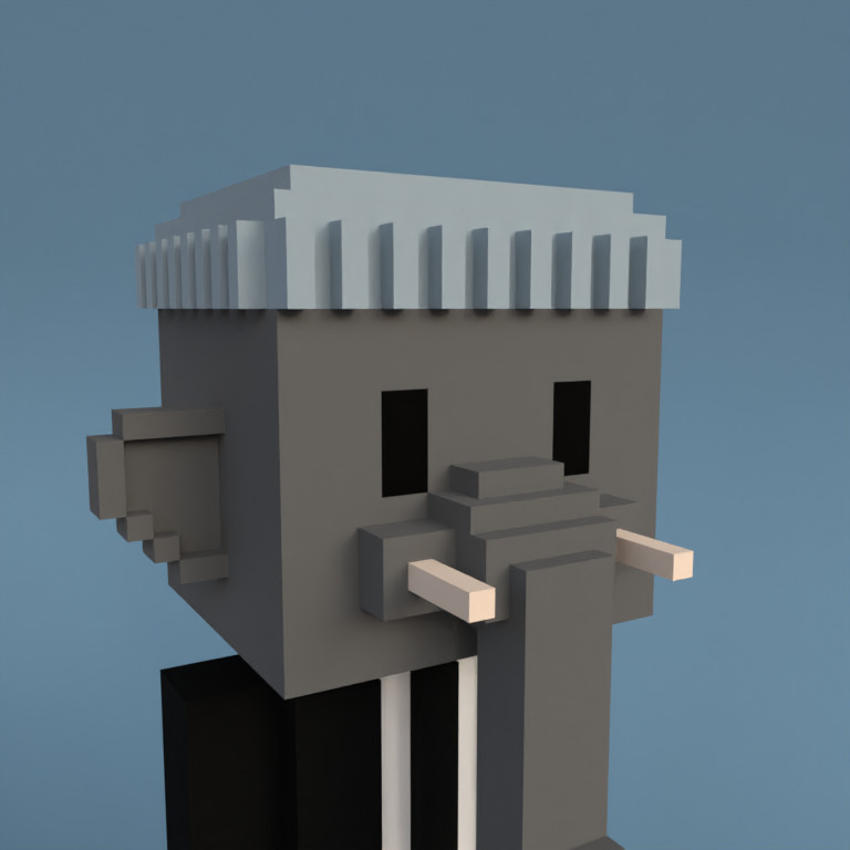 Meebit #6946 — Portrait