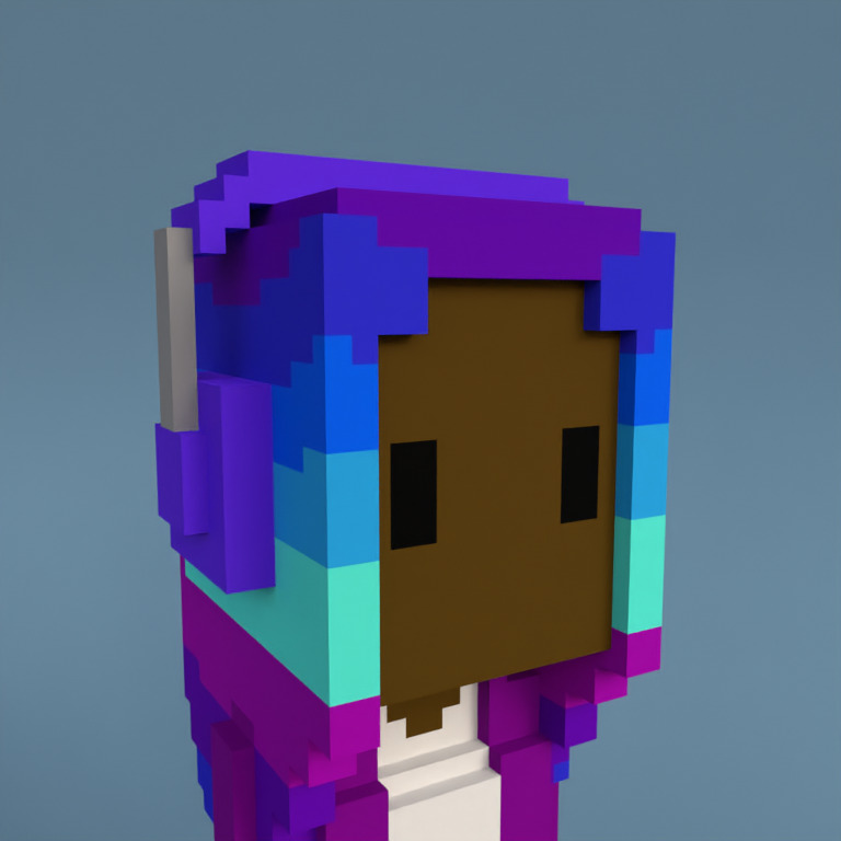 Meebit #6953 — Portrait