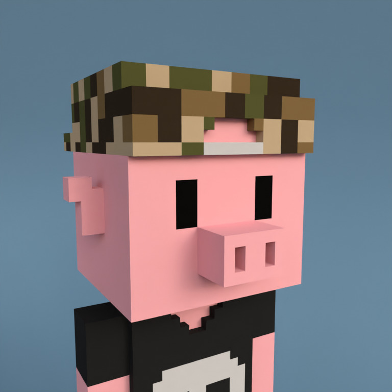 Meebit #6957 — Portrait