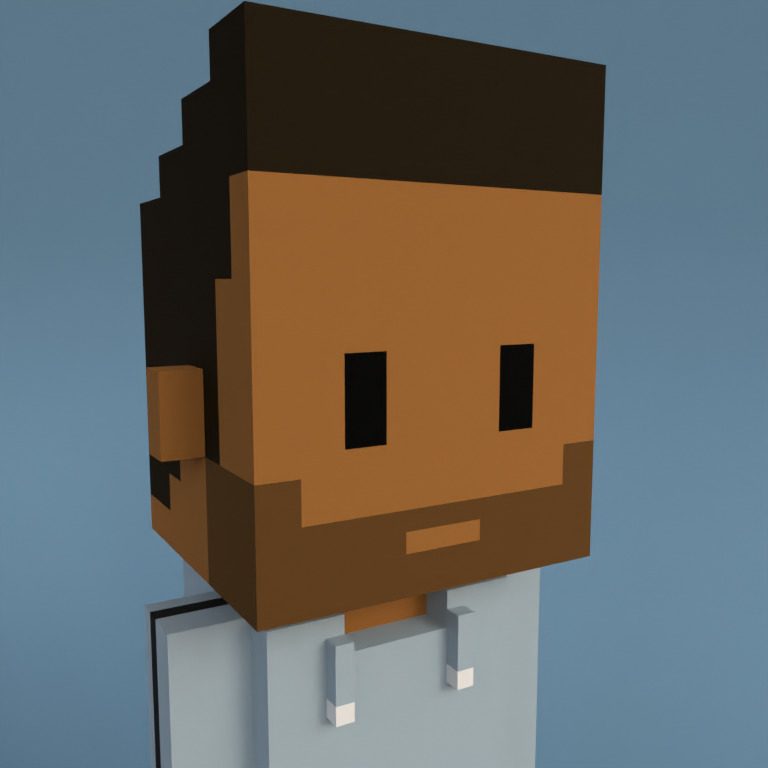 Meebit #6966 — Portrait