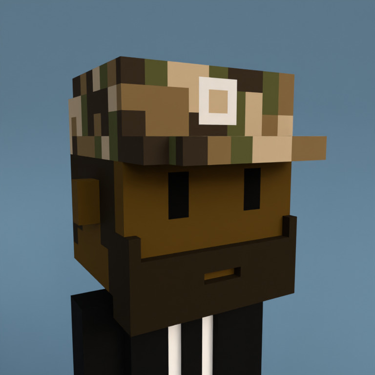 Meebit #6970 — Portrait
