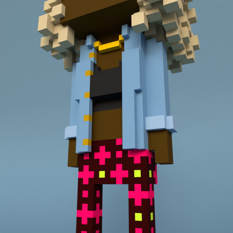 Meebit #6973 — Outfit