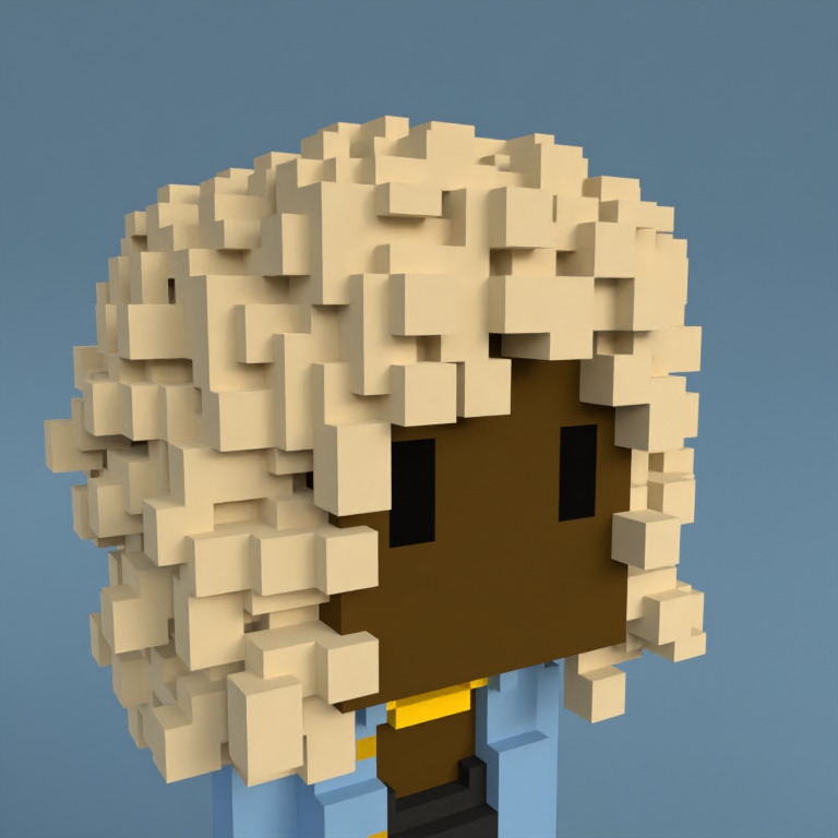 Meebit #6973 — Portrait