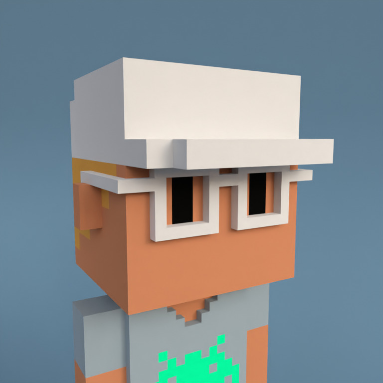 Meebit #6986 — Portrait