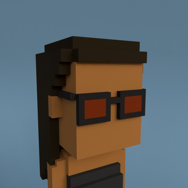Meebit #6987 — Portrait