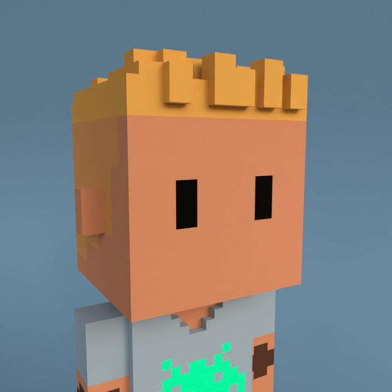 Meebit #6988 — Portrait