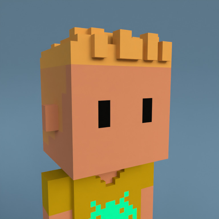 Meebit #6990 — Portrait