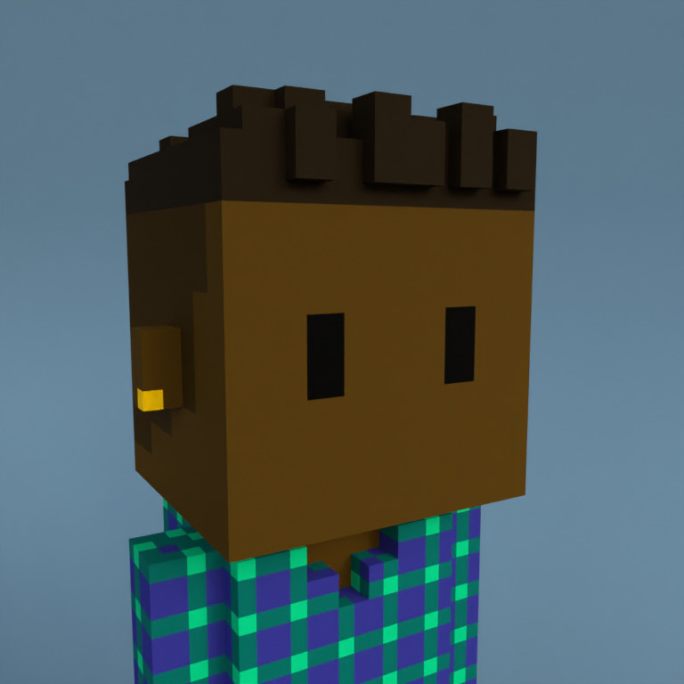 Meebit #6991 — Portrait