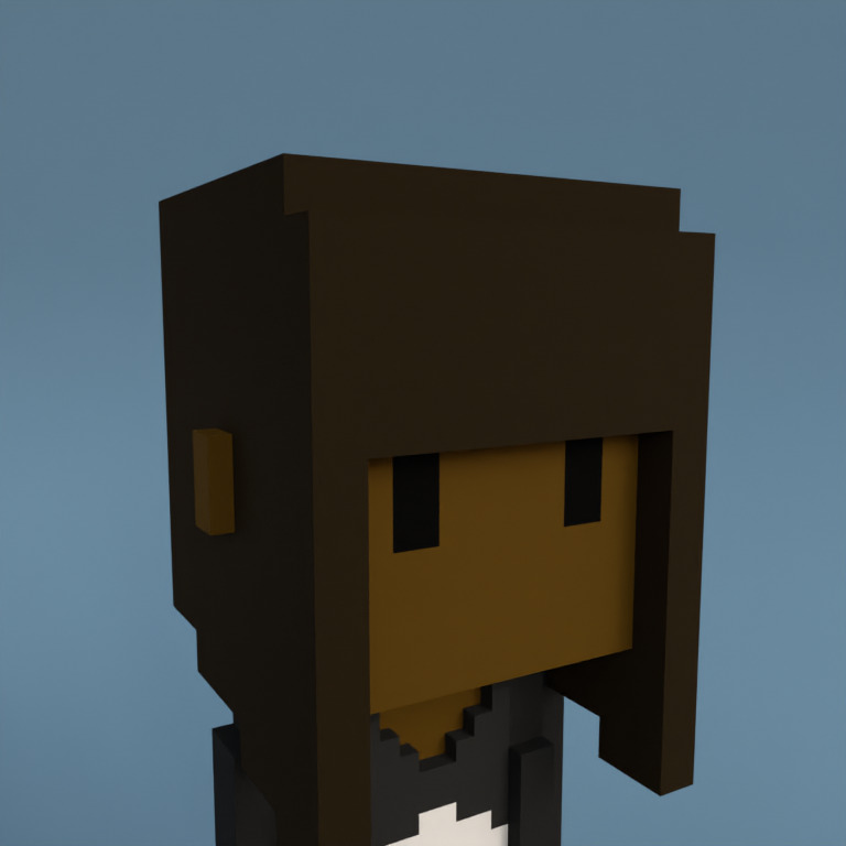 Meebit #7004 — Portrait