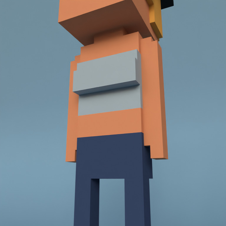 Meebit #7008 — Outfit