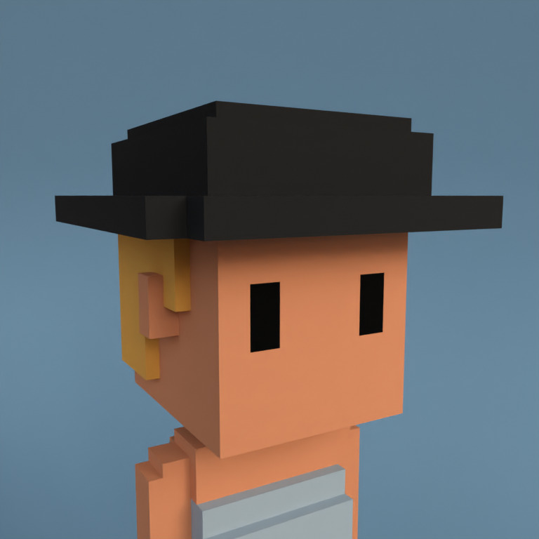 Meebit #7008 — Portrait