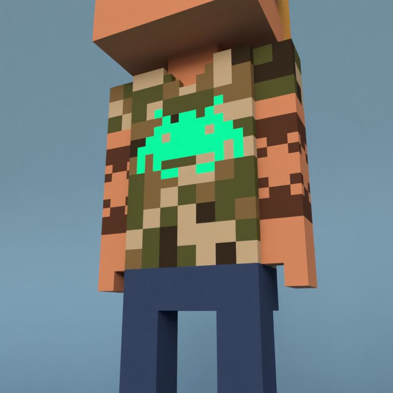 Meebit #7009 — Outfit