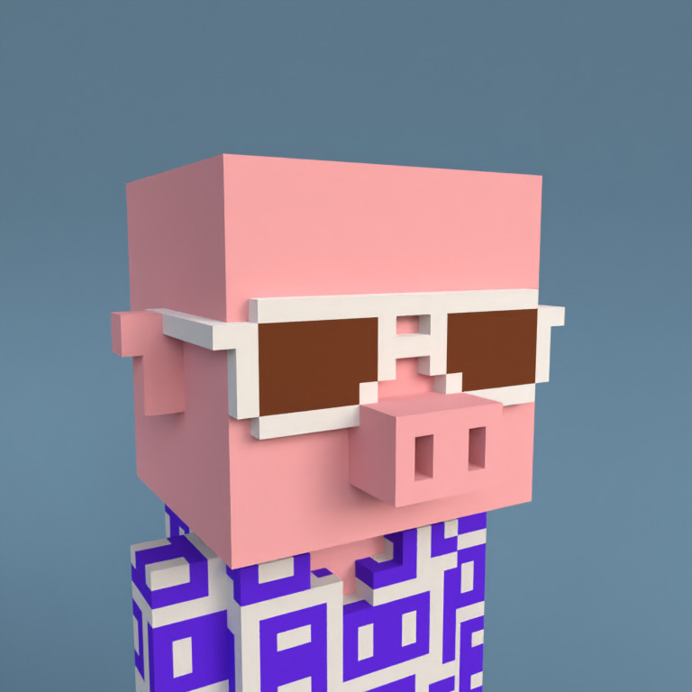 Meebit #7012 — Portrait