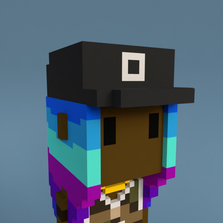 Meebit #7013 — Portrait