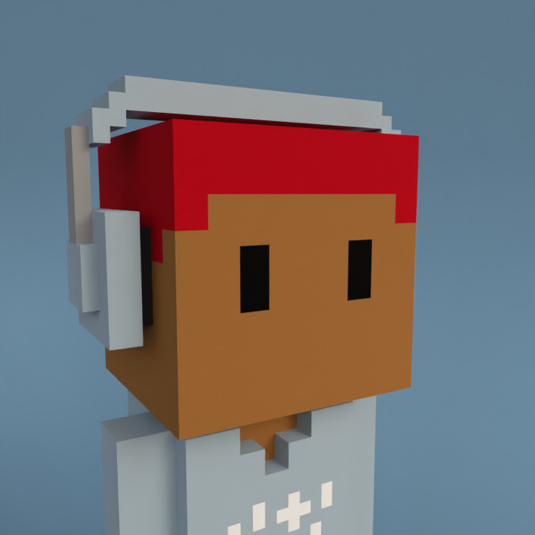 Meebit #7015 — Portrait