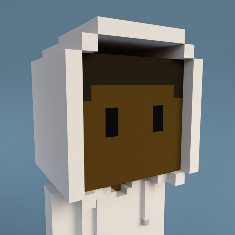 Meebit #7016 — Portrait