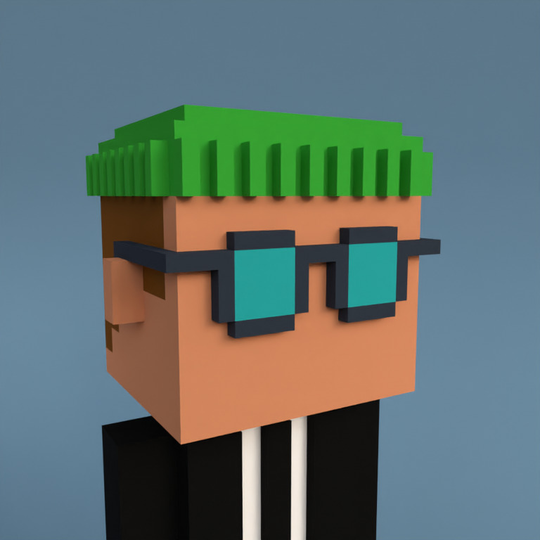 Meebit #7018 — Portrait