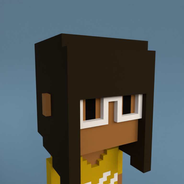 Meebit #7019 — Portrait
