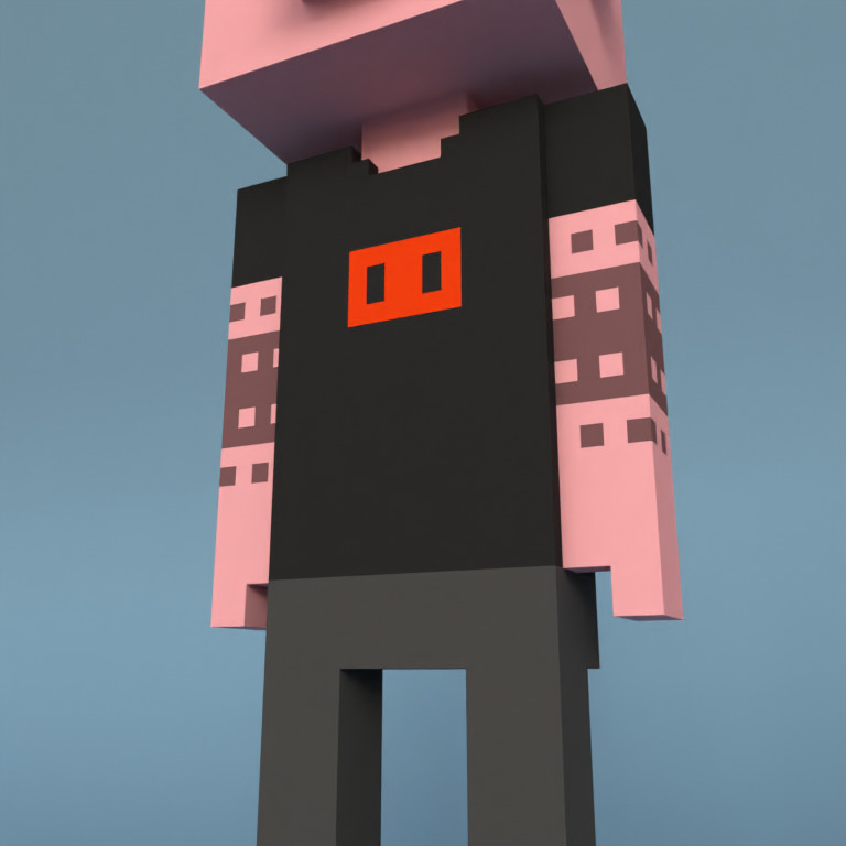 Meebit #7020 — Outfit