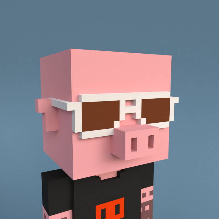 Meebit #7020 — Portrait