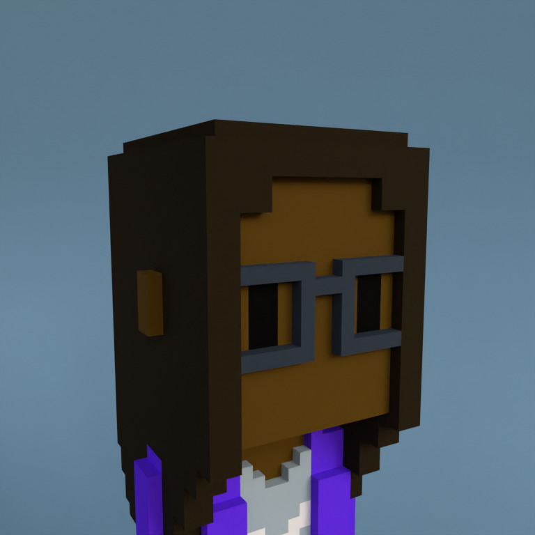 Meebit #7021 — Portrait