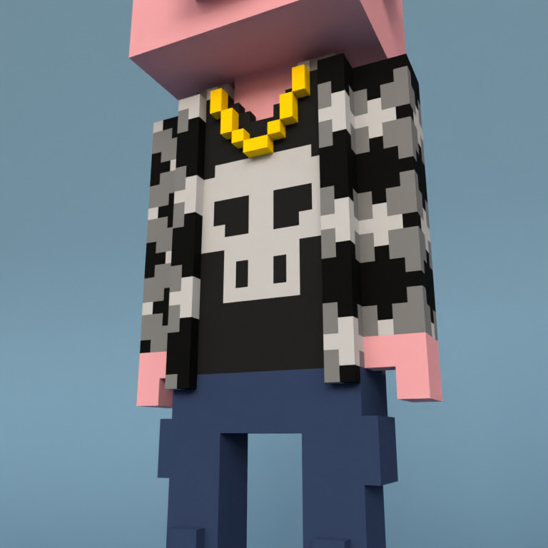 Meebit #7022 — Outfit