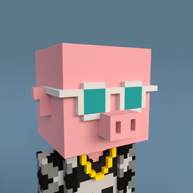 Meebit #7022 — Portrait