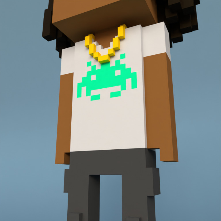 Meebit #7023 — Outfit