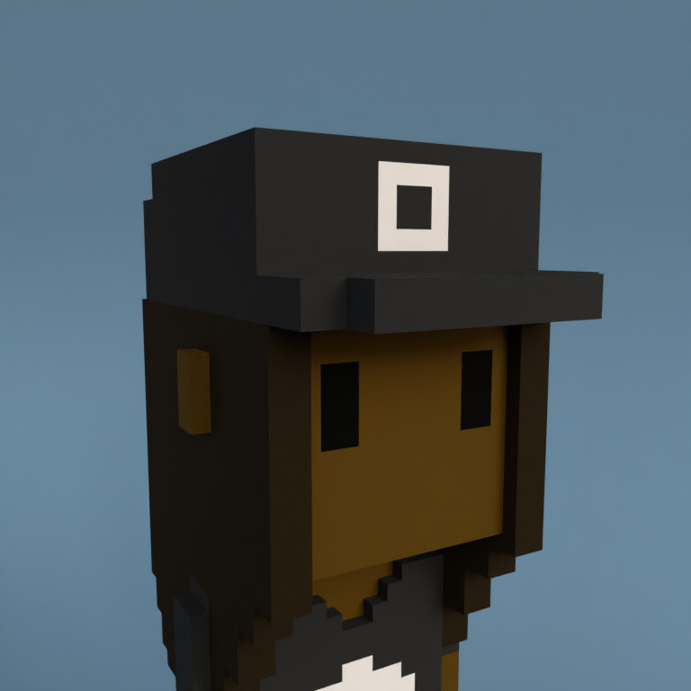 Meebit #7025 — Portrait