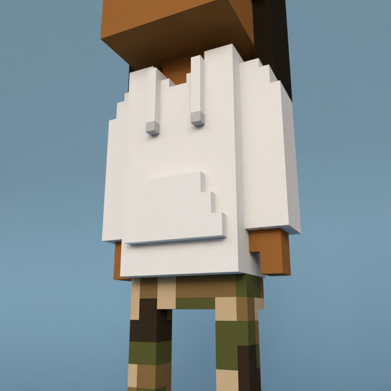 Meebit #7027 — Outfit