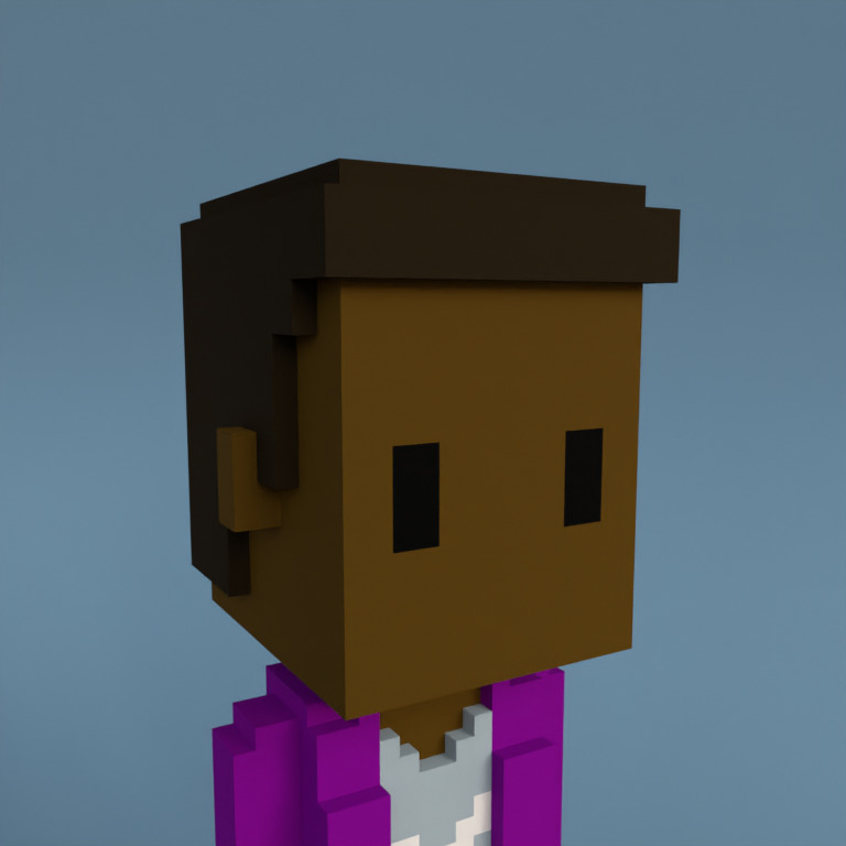 Meebit #7028 — Portrait