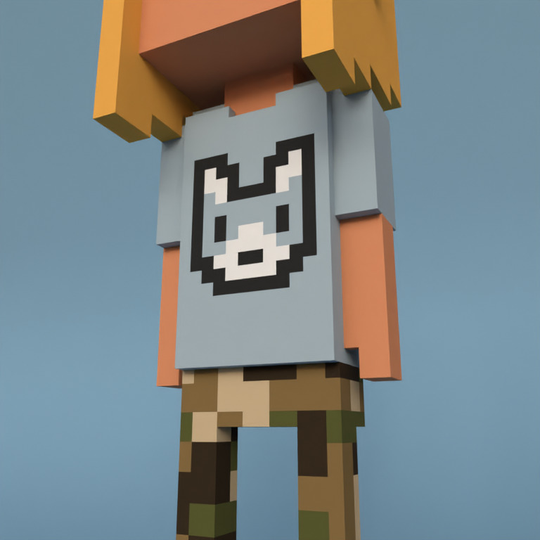 Meebit #7030 — Outfit