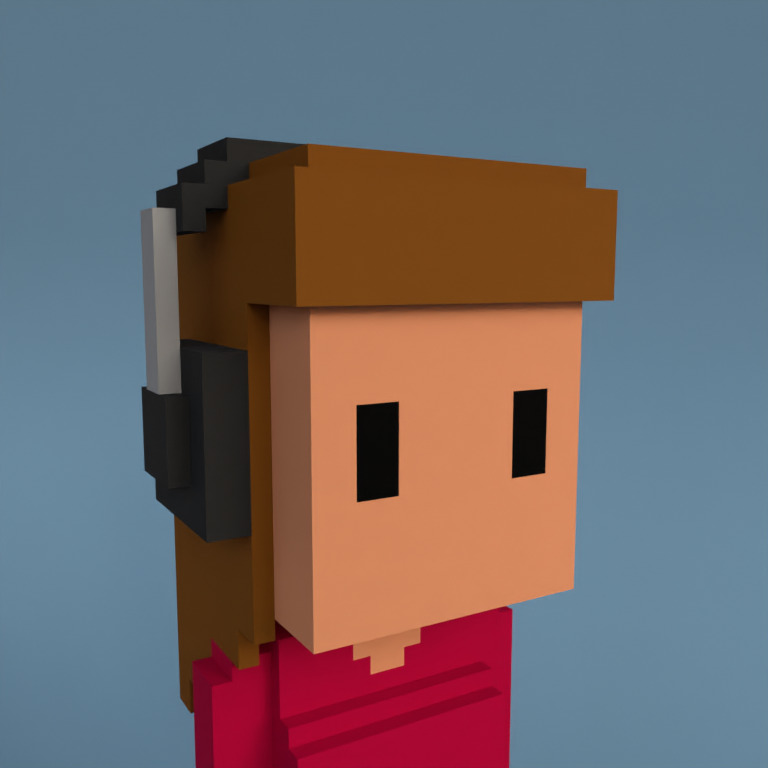 Meebit #7031 — Portrait