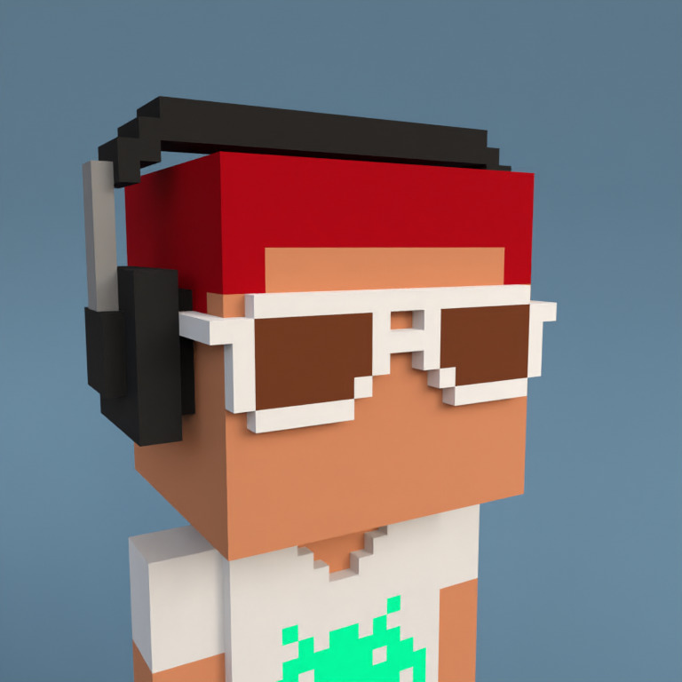 Meebit #7033 — Portrait