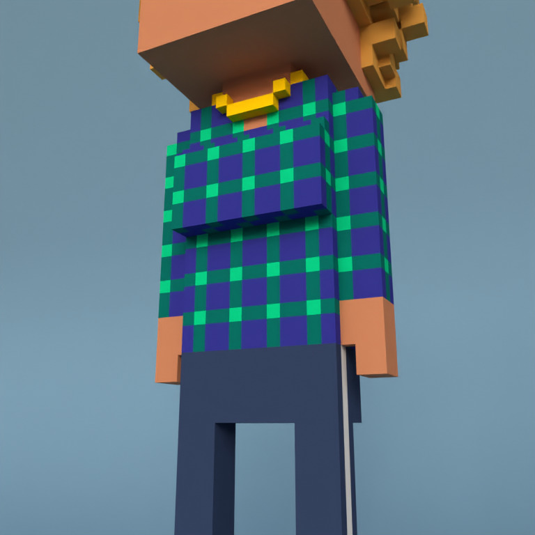 Meebit #7034 — Outfit