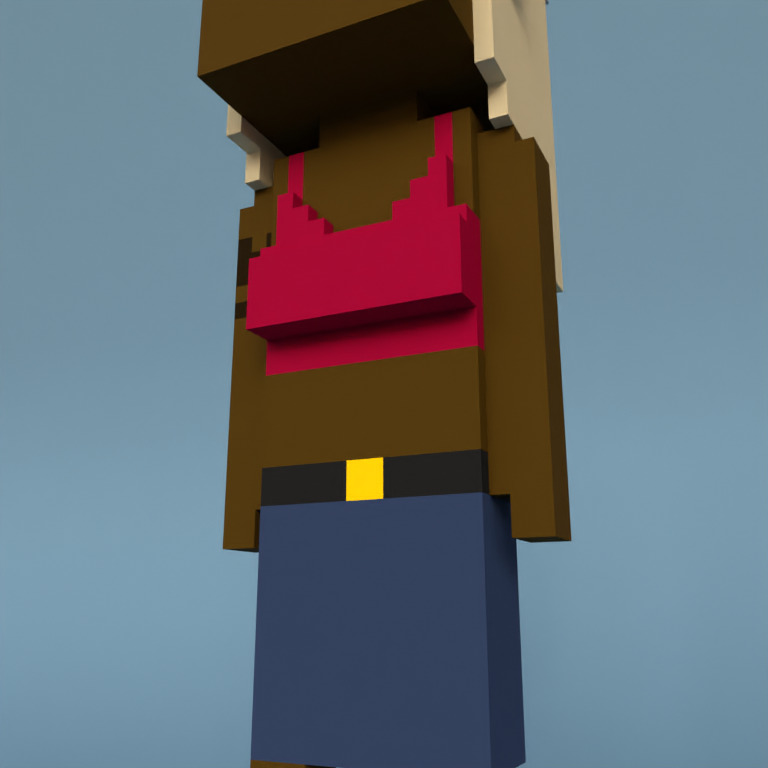 Meebit #7037 — Outfit