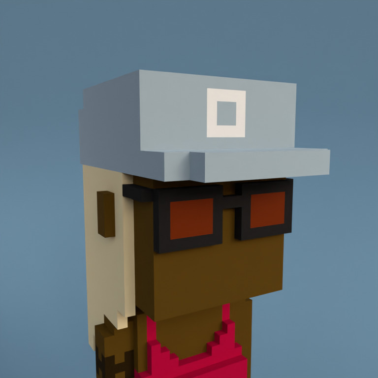 Meebit #7037 — Portrait