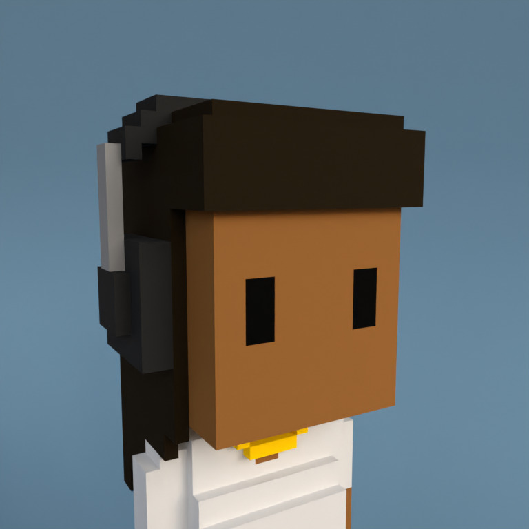 Meebit #7041 — Portrait