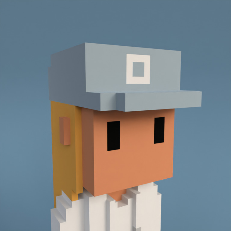 Meebit #7043 — Portrait