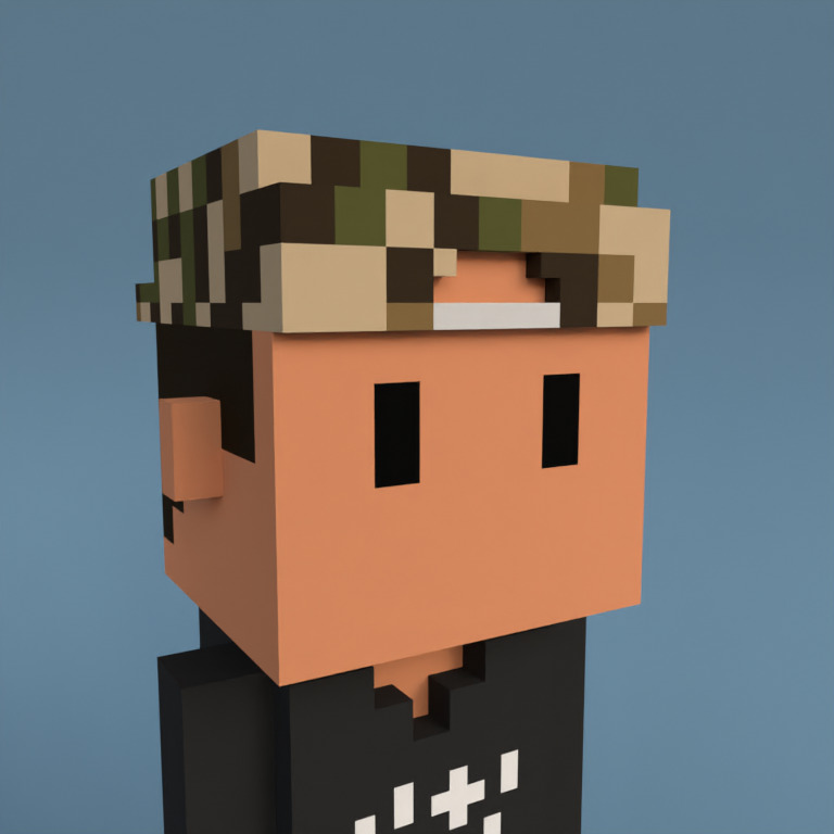 Meebit #7044 — Portrait