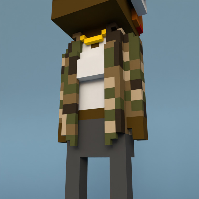 Meebit #7049 — Outfit